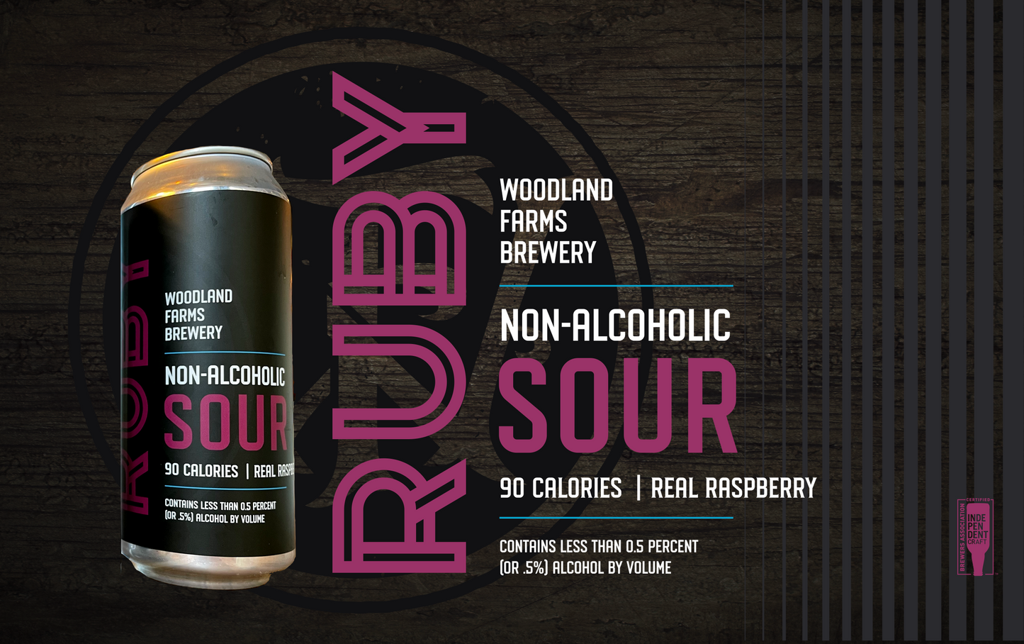 Ruby - Non Alcoholic Sour, 4 pack